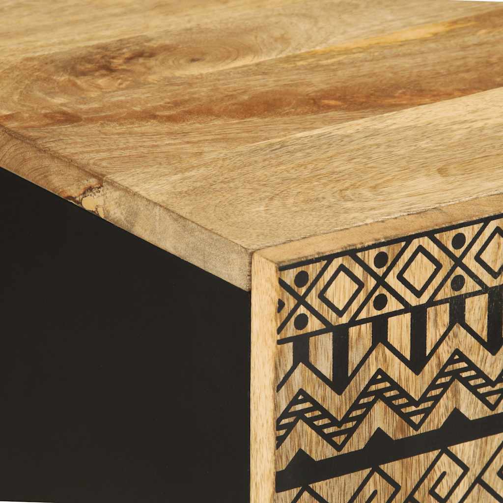 badeværelsesskab 38x33,5x58 cm massivt mangotræ