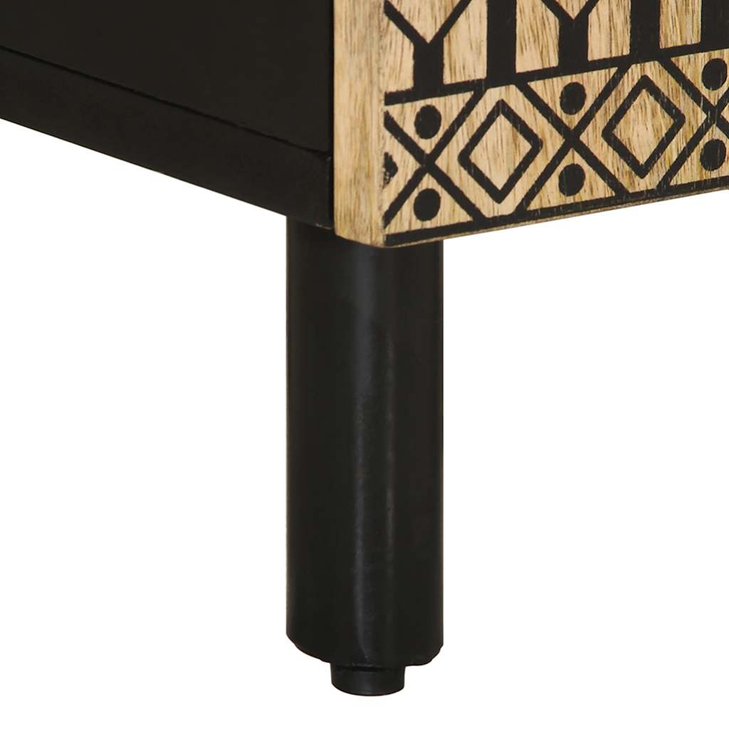 badeværelsesskab 38x33,5x58 cm massivt mangotræ