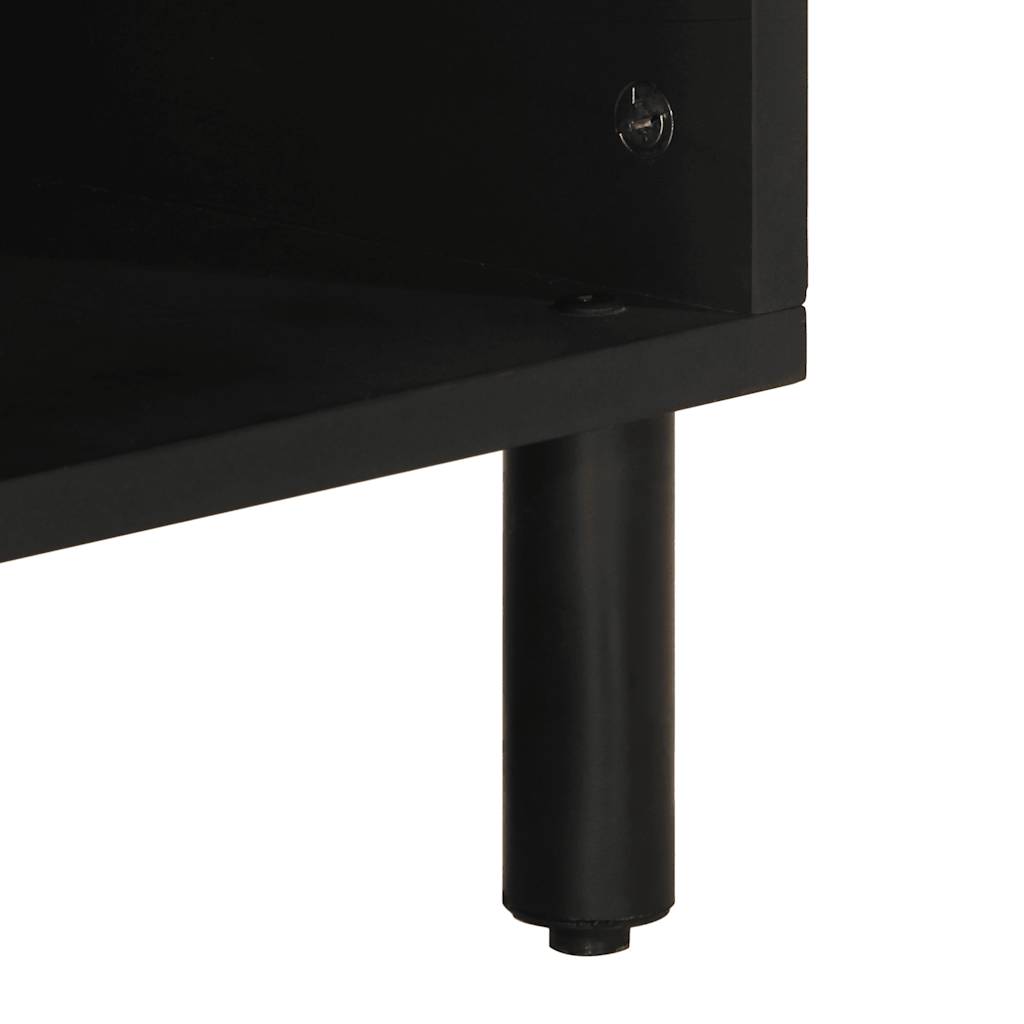 skænk 80x33,5x75 cm massivt ru mangotræ