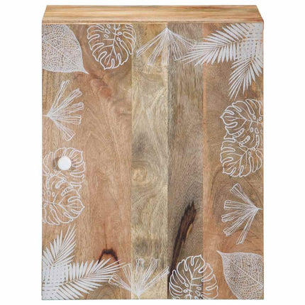 badeværelsesskab 38x33,5x48 cm massivt mangotræ