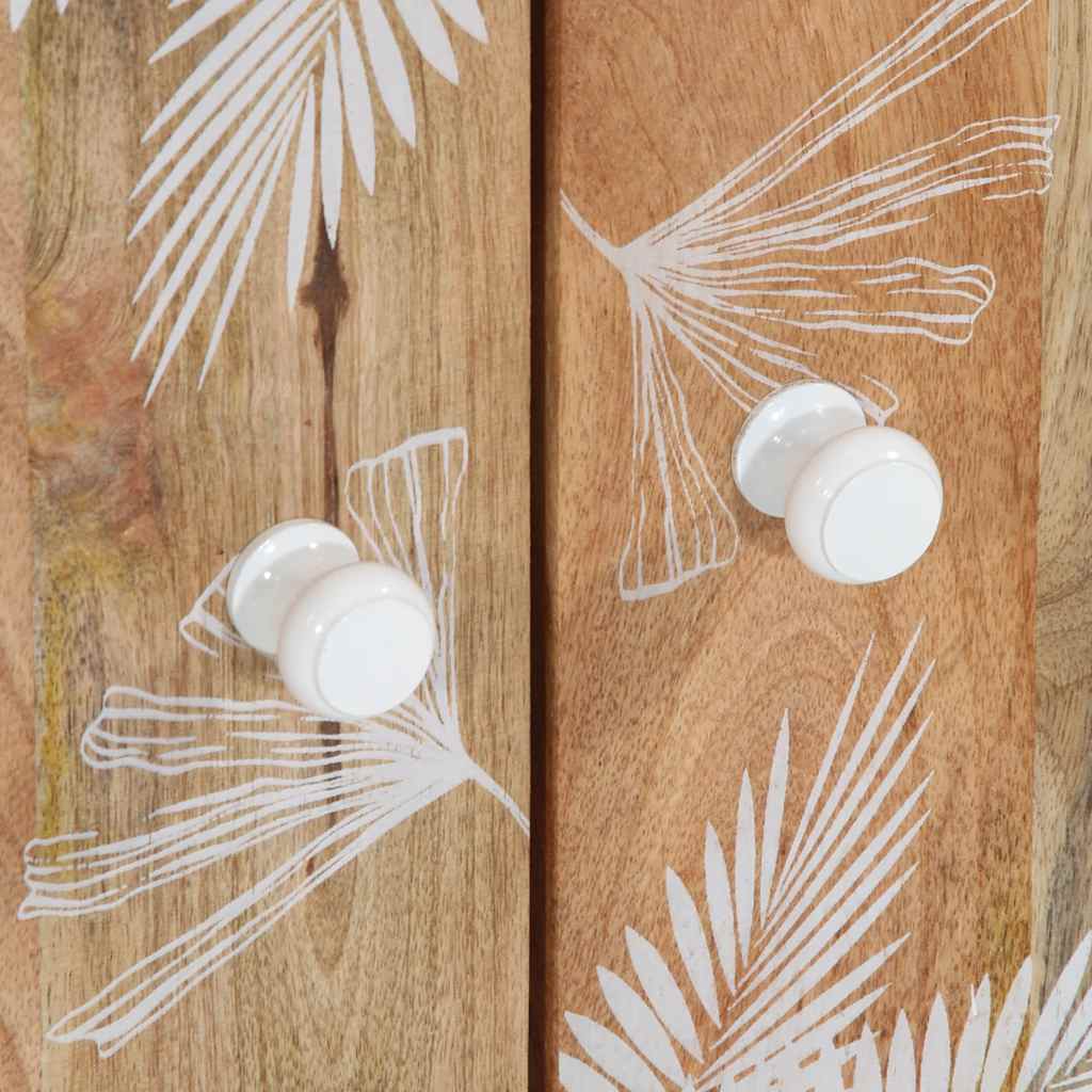 skænk 60x33,5x75 cm massivt mangotræ