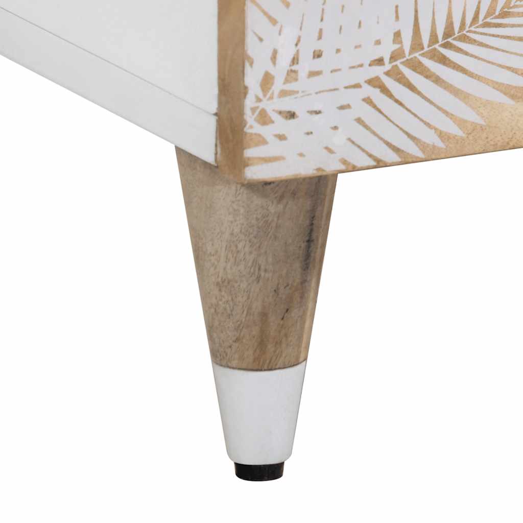 skænk 80x33,5x75 cm massivt mangotræ