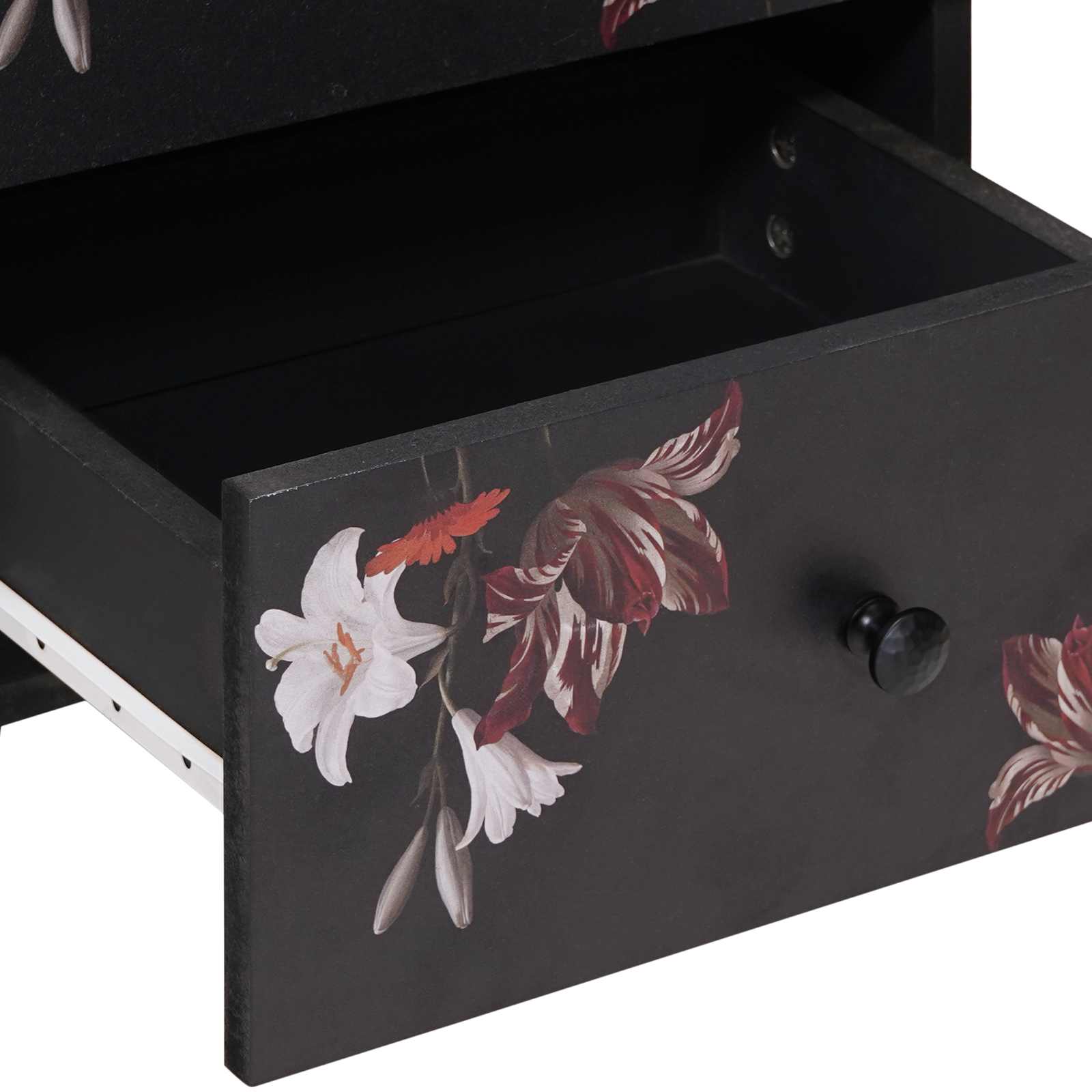 Sengebord 2 pcs Brun 40 x 33,5 x 46 cm Massivt mangotræ