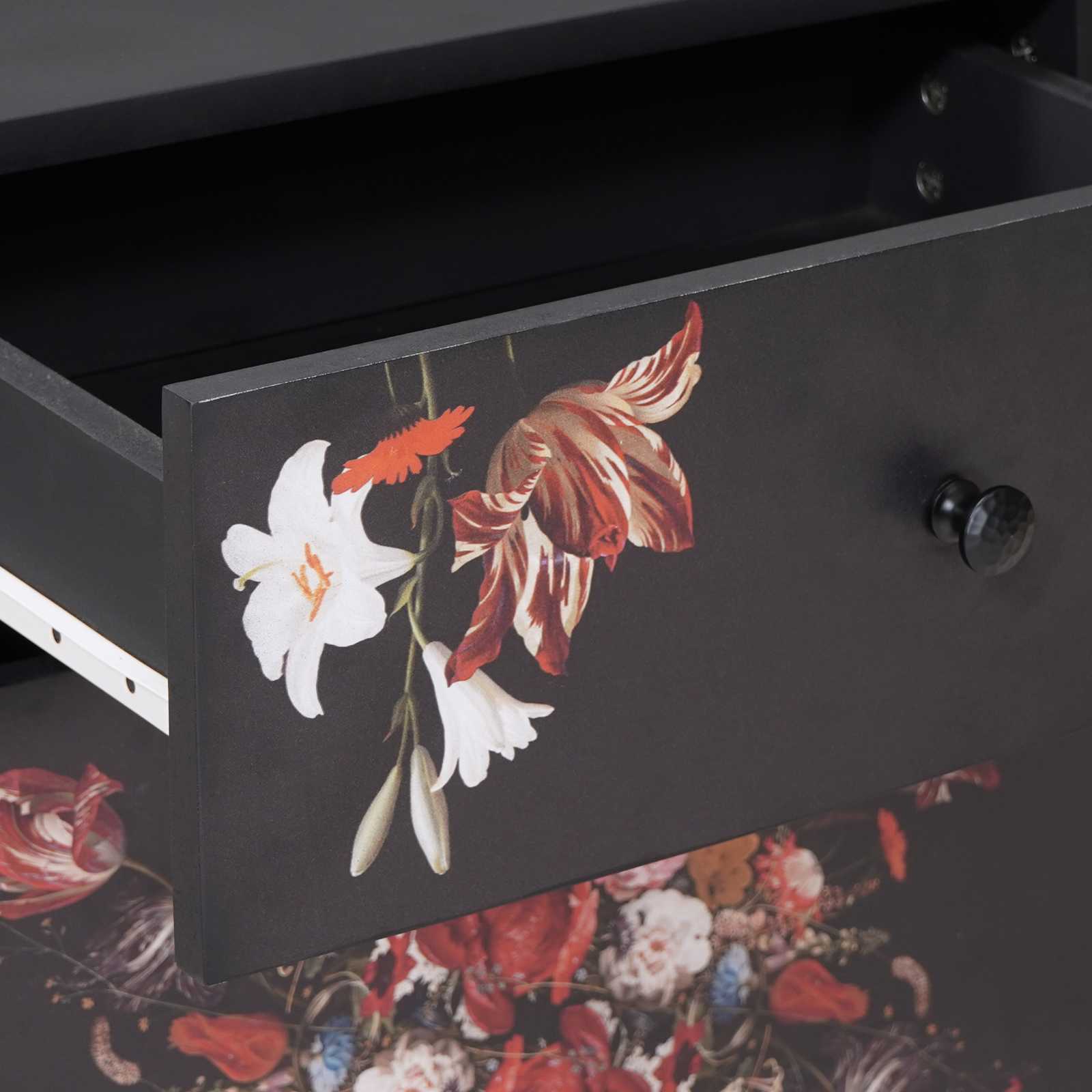 Sengebord Flerfarvet 50 x 33 x 60 cm Massivt mangotræ