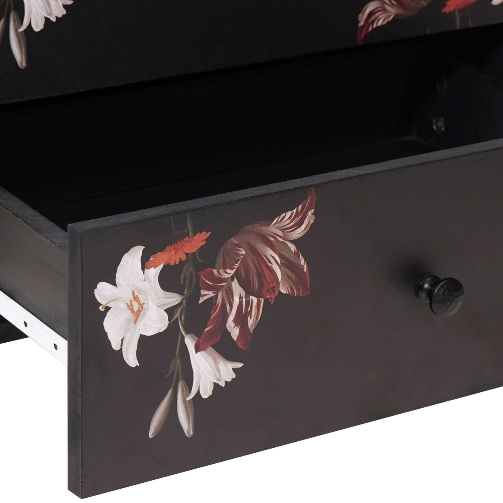 Sengebord Flerfarvet 50 x 33 x 60 cm Massivt mangotræ