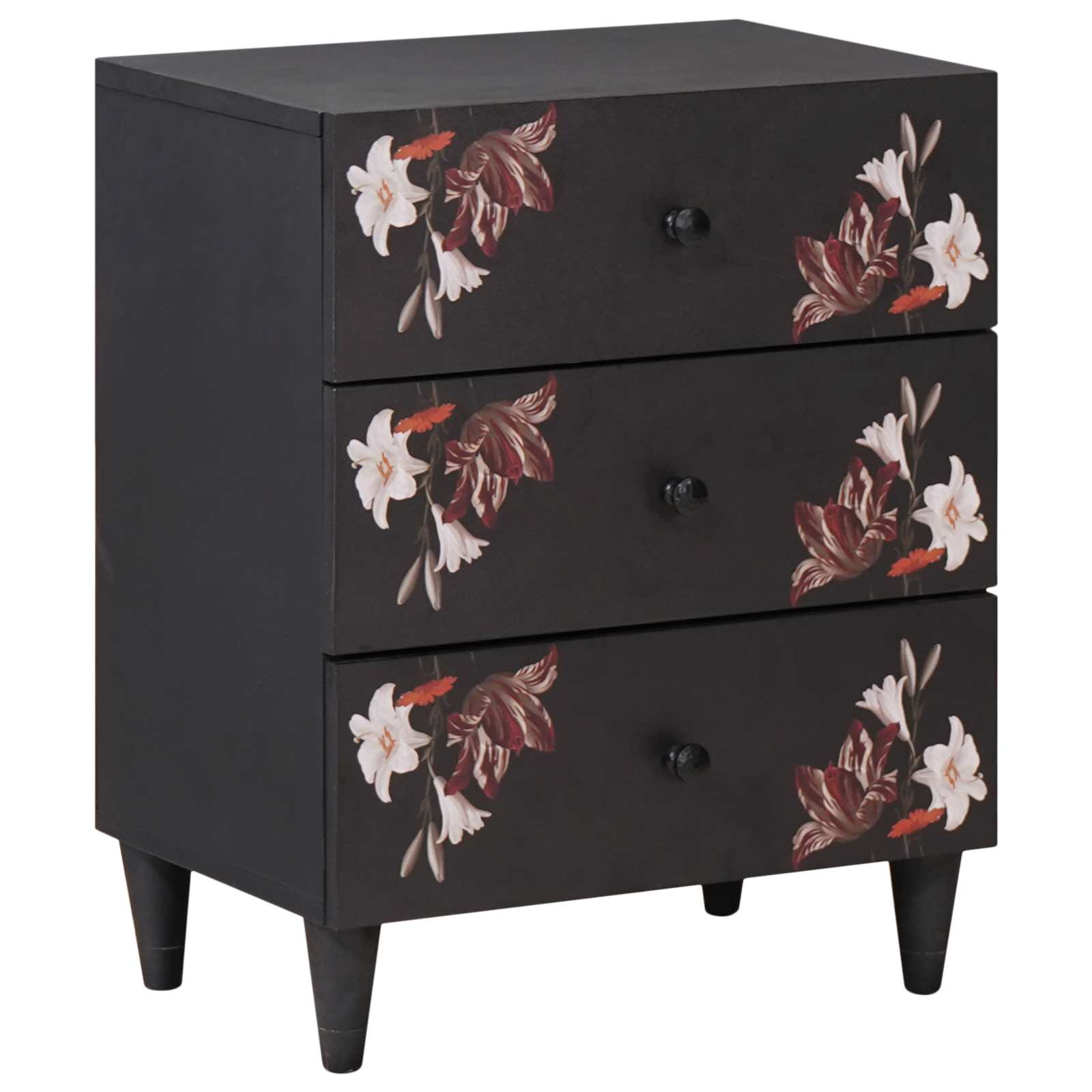 Sengebord Flerfarvet 50 x 33 x 60 cm Massivt mangotræ