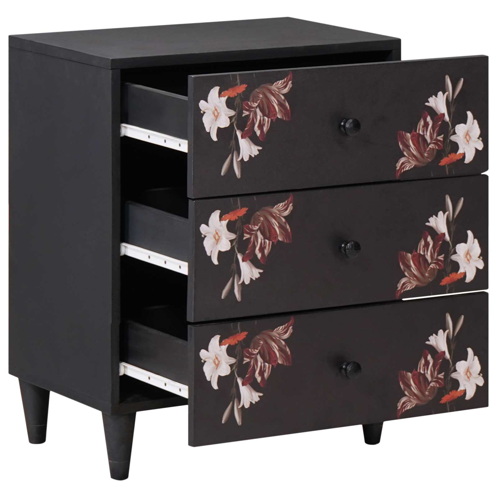 Sengebord Flerfarvet 50 x 33 x 60 cm Massivt mangotræ