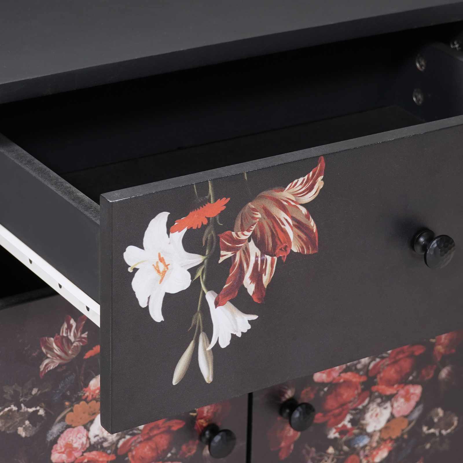 Sengebord Flerfarvet 50 x 33 x 60 cm Massivt mangotræ