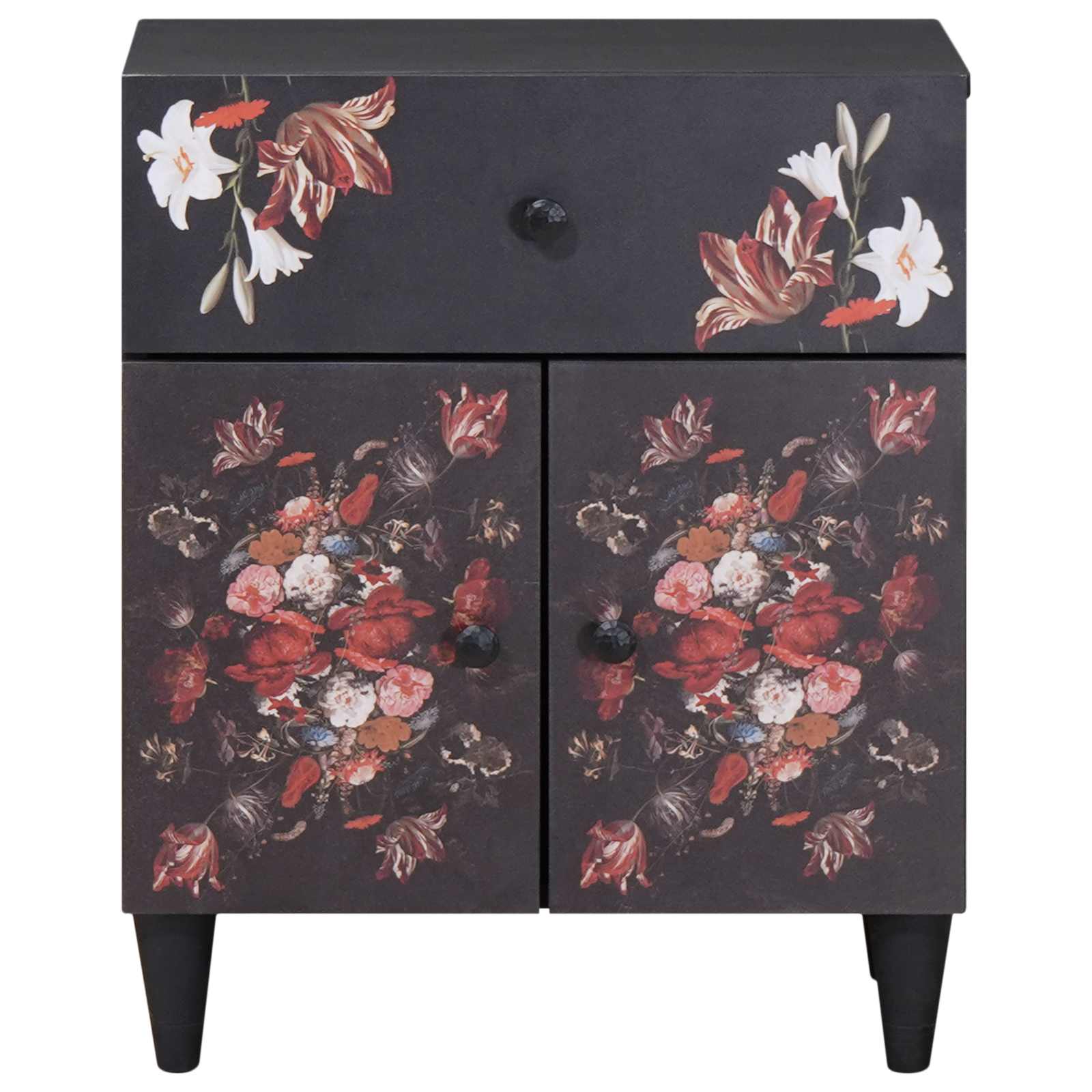 Sengebord Flerfarvet 50 x 33 x 60 cm Massivt mangotræ