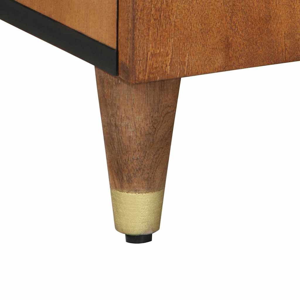 TV-skab med hylde Honningbrun 105 x 33 x 46 cm Massivt mangotræ