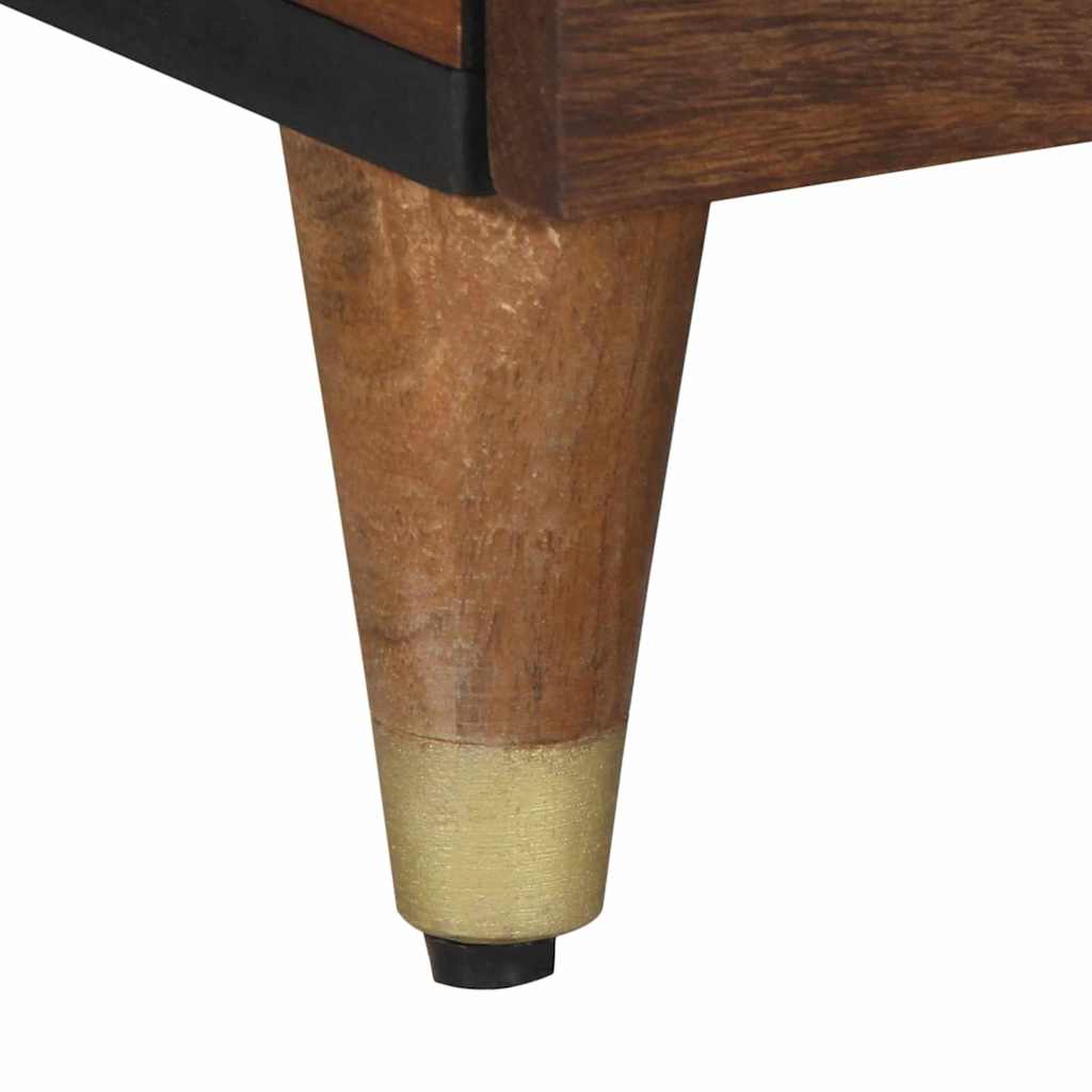 Sofabord honningfarvet 80 x 50 x 40 cm Massivt mangotræ