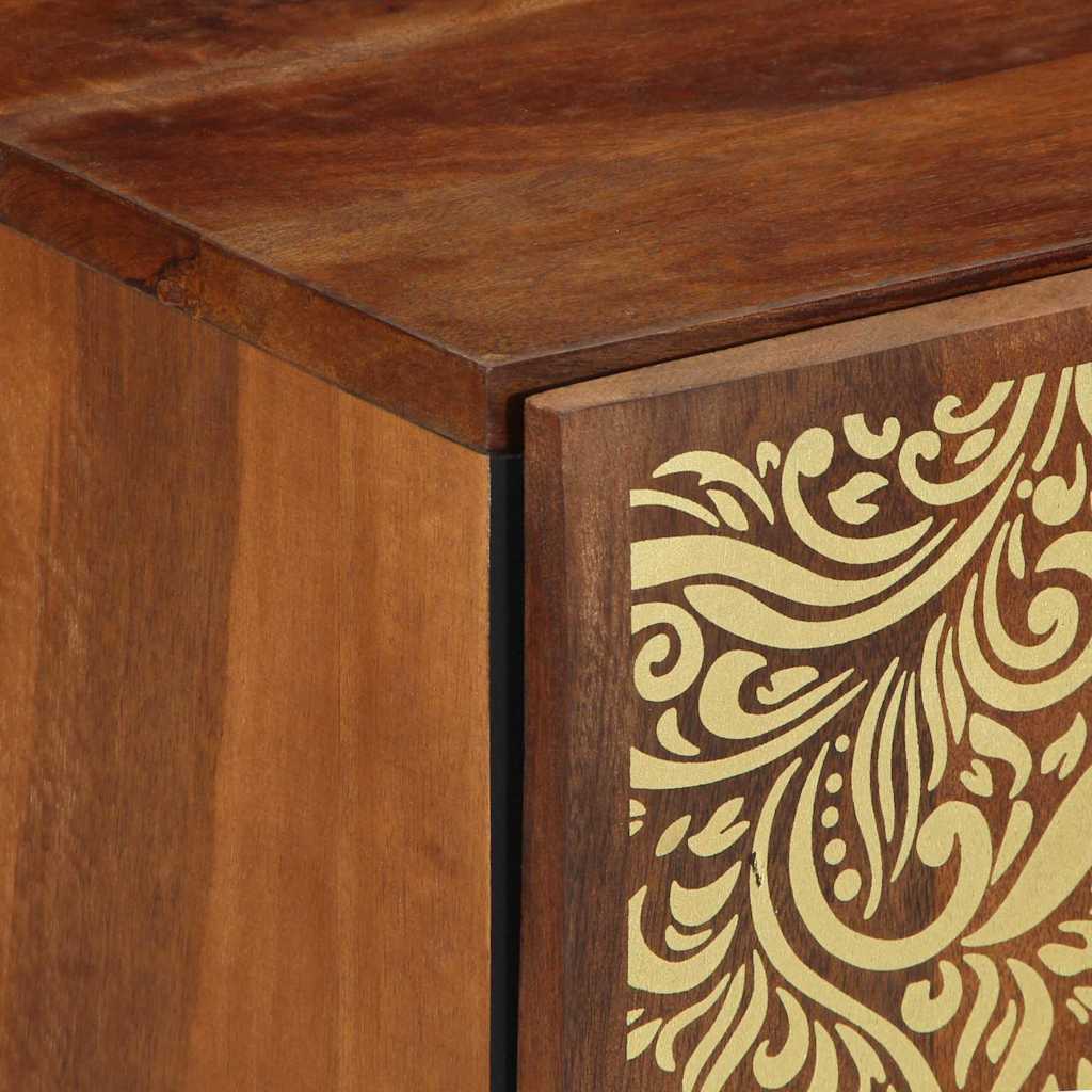 Badeværelsesskab Honningbrun 38 x 33 x 58 cm Massivt mangotræ