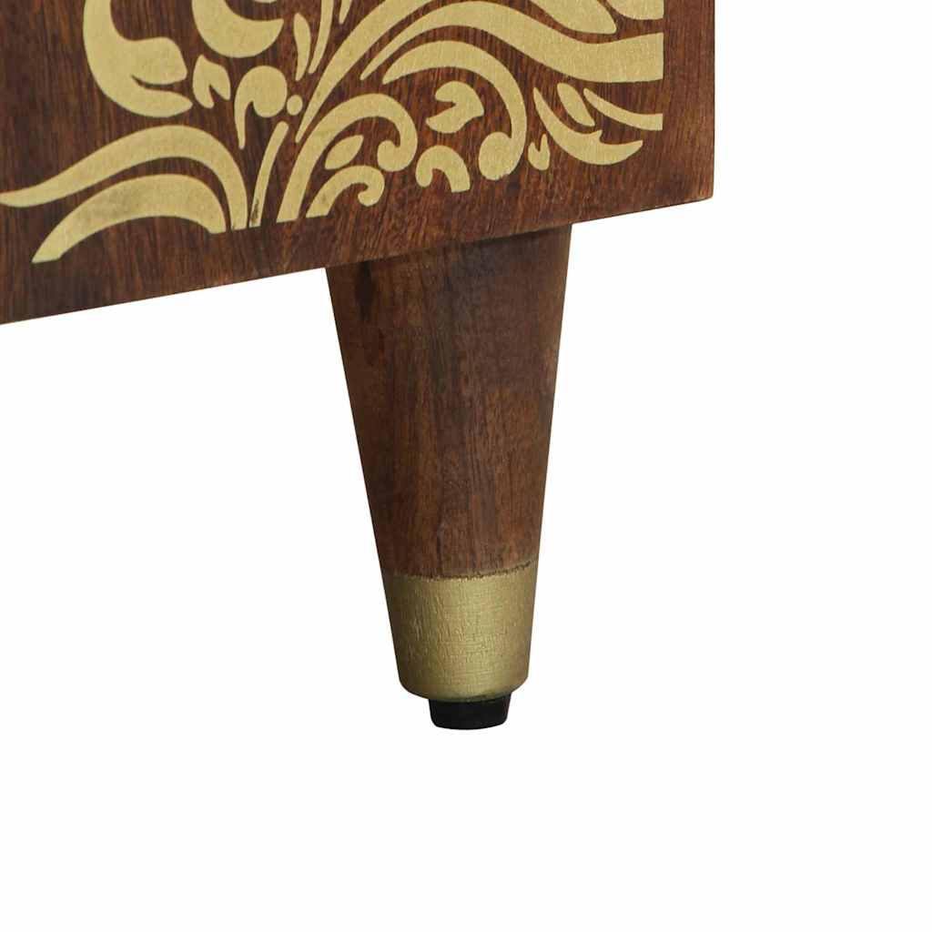 Badeværelsesskab Honningbrun 38 x 33 x 58 cm Massivt mangotræ