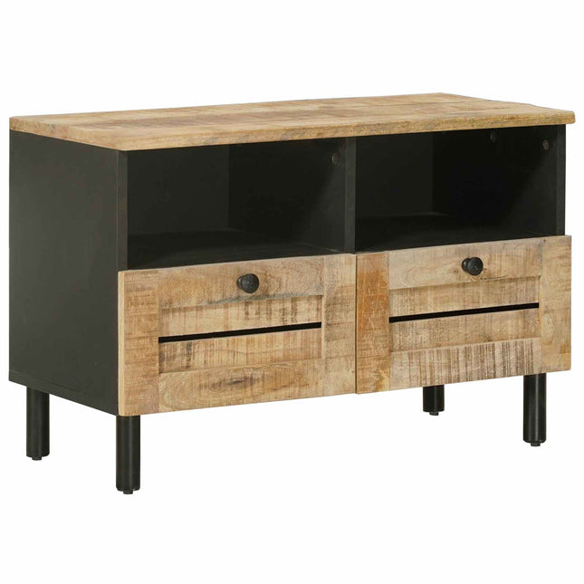 Opbevaringsskabe Naturfarvet 70 x 33 x 46 cm Massivt mangotræ