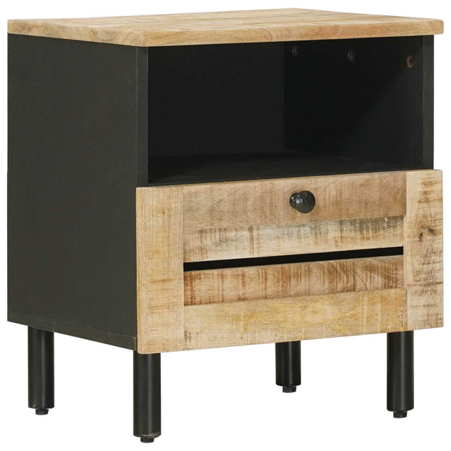 Sengebord Naturfarvet 40 x 33 x 46 cm Massivt mangotræ