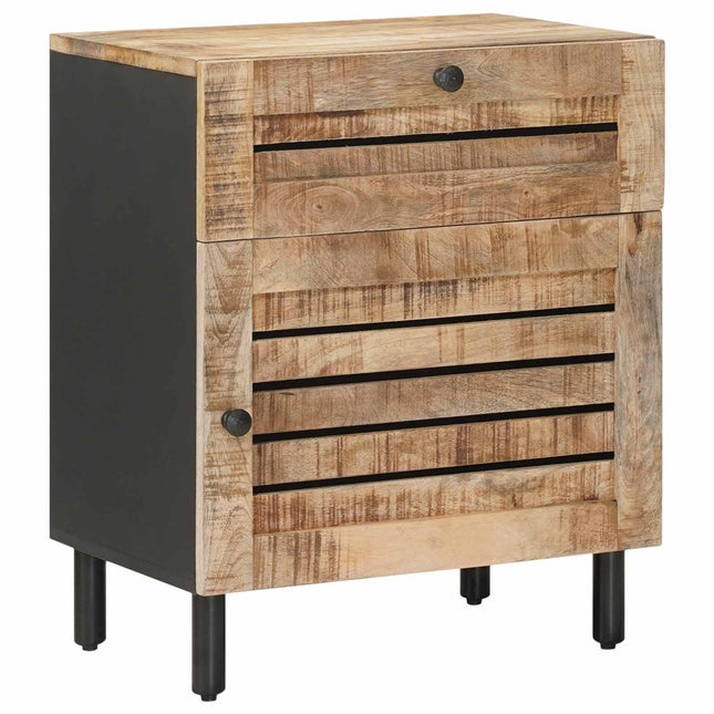 Sengebord Naturfarvet 50 x 33 x 60 cm Massivt mangotræ