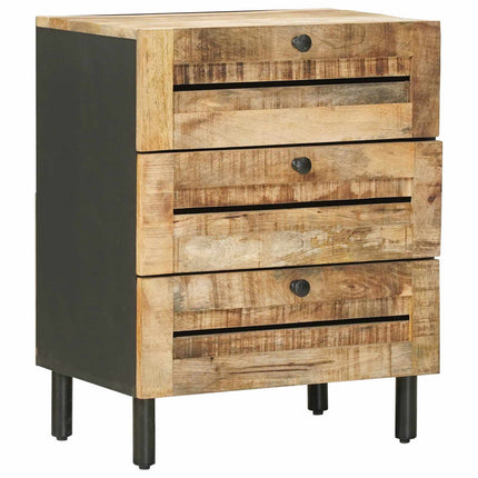 Sengebord Naturfarvet 50 x 33 x 62 cm Massivt mangotræ