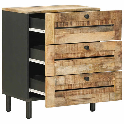 Sengebord Naturfarvet 50 x 33 x 62 cm Massivt mangotræ