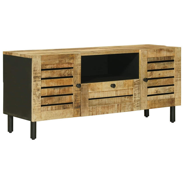 Opbevaringsskabe Naturfarvet 105 x 33 x 46 cm Massivt mangotræ
