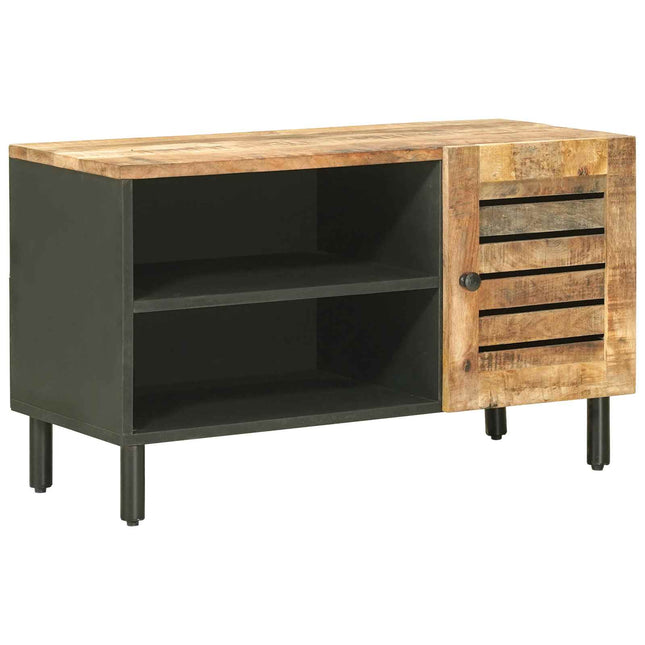 Opbevaringsskabe Naturfarvet 80 x 33 x 46 cm Massivt mangotræ