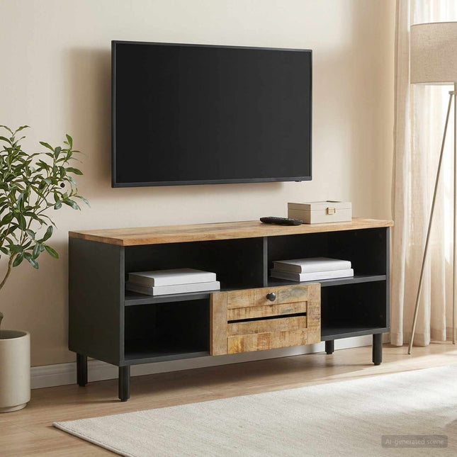 Opbevaringsskabe Naturfarvet 100 x 33 x 46 cm Massivt mangotræ