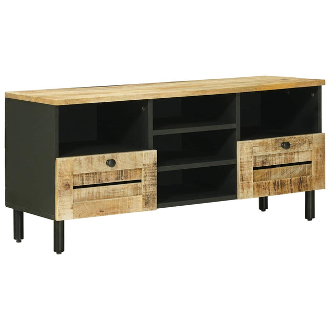 Opbevaringsskabe Naturfarvet 100 x 33 x 46 cm Massivt mangotræ