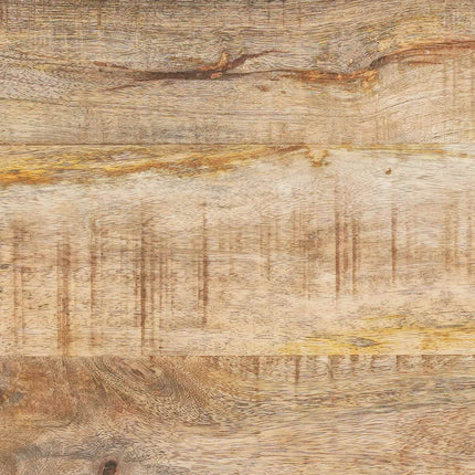Hængeskab Brun og sort 38 x 33,5 x 48 cm Massivt mangotræ