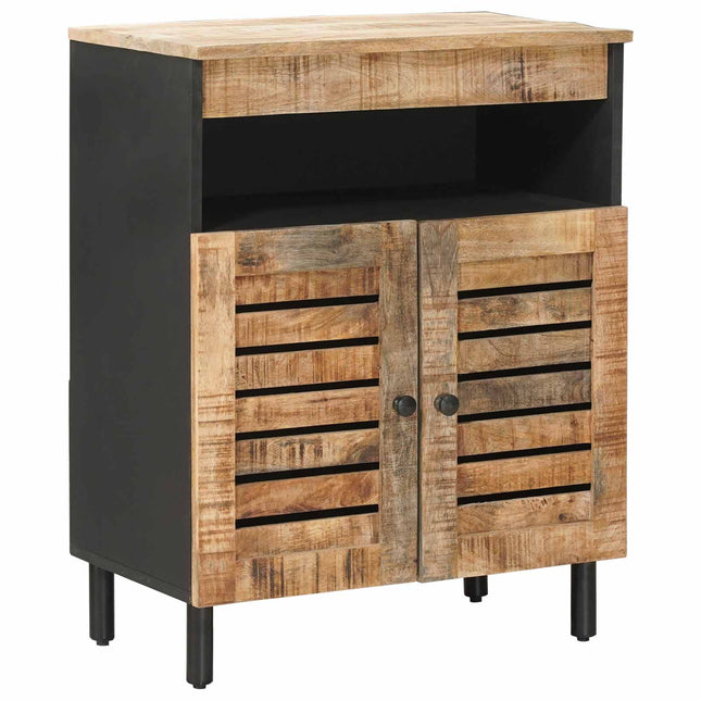 Opbevaringsskabe Naturfarvet 60 x 33 x 75 cm Massivt mangotræ