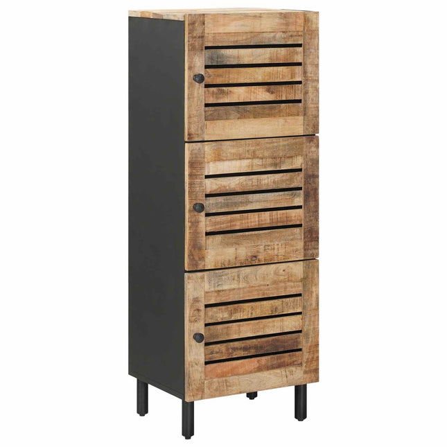 Opbevaringsskabe Naturfarvet 40 x 33 x 110 cm Massivt mangotræ