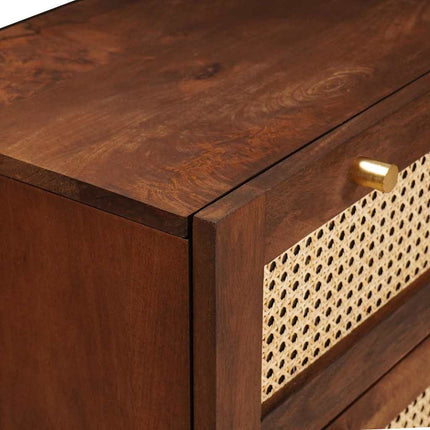 Sideboard Brun 60 x 33 x 75 cm Massivt mangotræ
