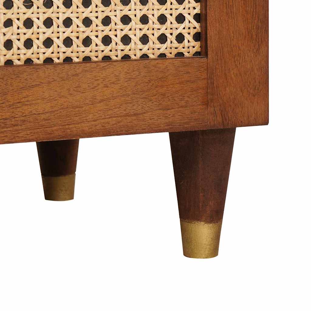 Sengeborde 40 x 33 x 46 cm Massiv mango træ og konstrueret træ