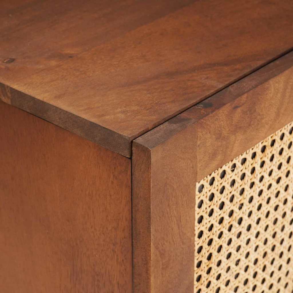 Medieopbevaringsskabe & -reoler med dør Brun 105 x 33.5 x 46 cm