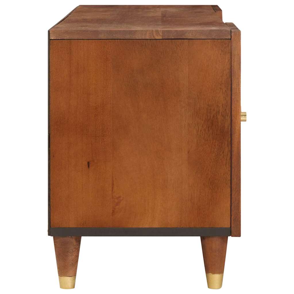 Medieopbevaringsskabe & -reoler med dør Brun 105 x 33.5 x 46 cm