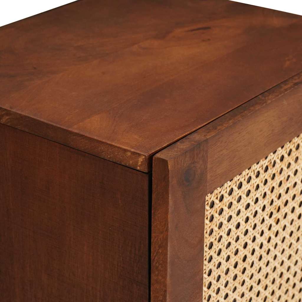 Badeværelsesskab med dør Brun 38 x 33,5 x 48 cm Konstrueret træ