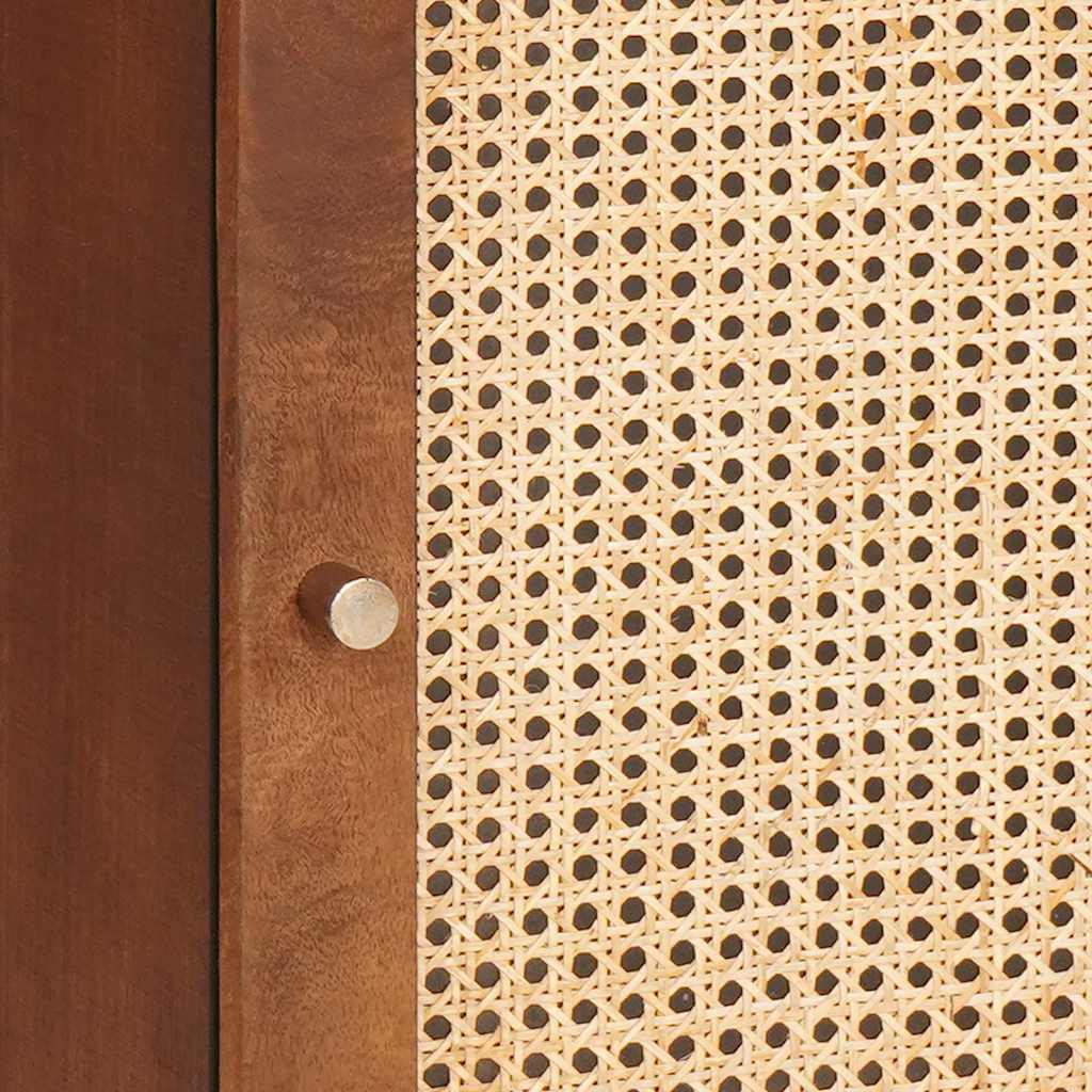 Badeværelsesskab med dør Brun 38 x 33,5 x 48 cm Konstrueret træ