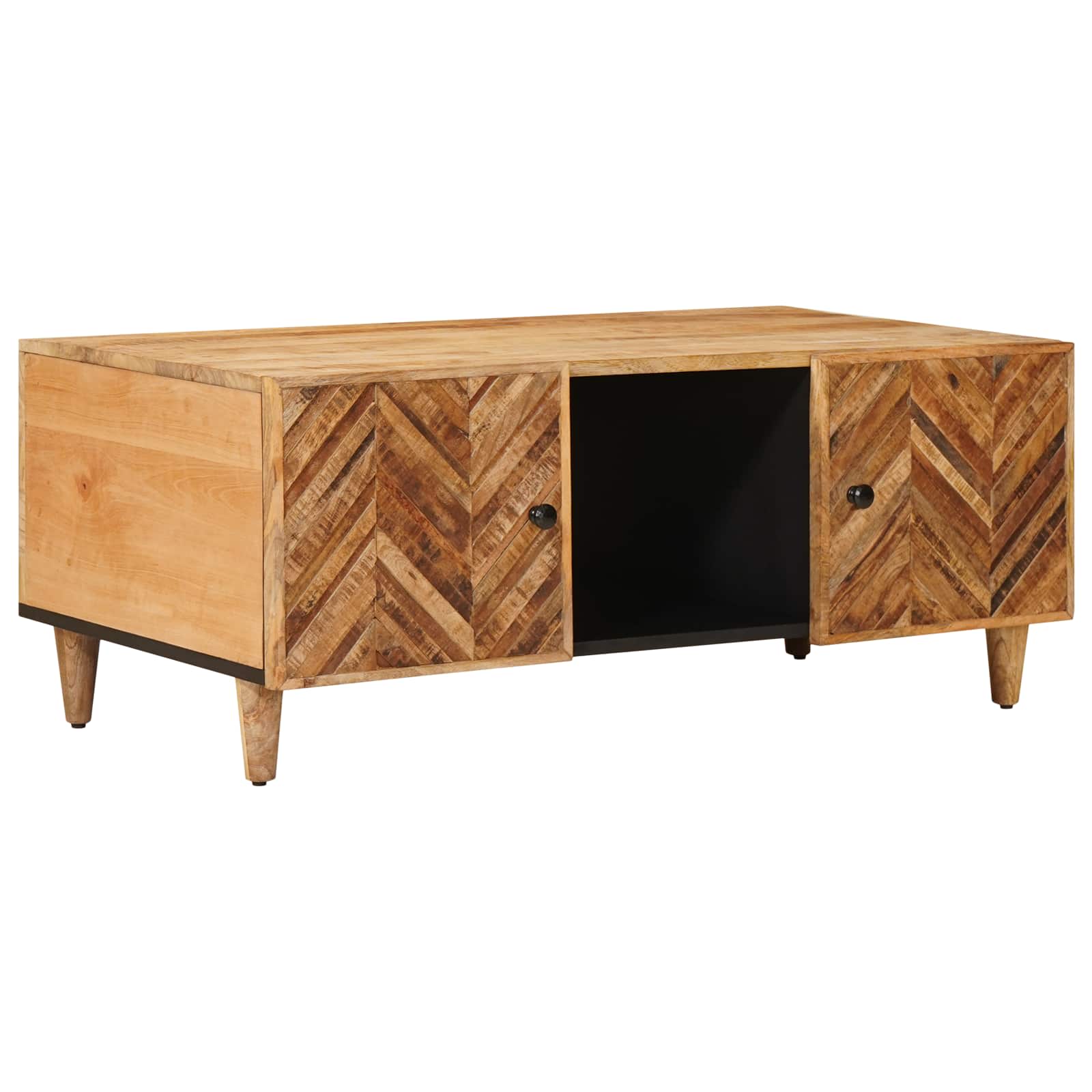 Sofabord Brun 100 x 54 x 40 cm Massivt mangotræ