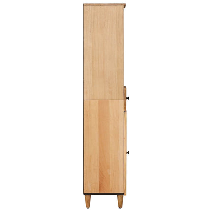 Badeværelsesskab Brun 38 x 33,5 x 160 cm Massivt mangotræ