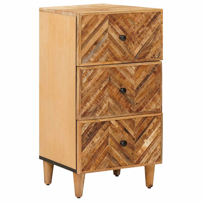 Opbevaringsskabe Brun 40 x 33,5 x 75 cm Massivt mangotræ