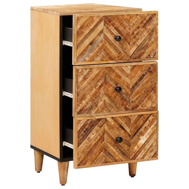 Opbevaringsskabe Brun 40 x 33,5 x 75 cm Massivt mangotræ