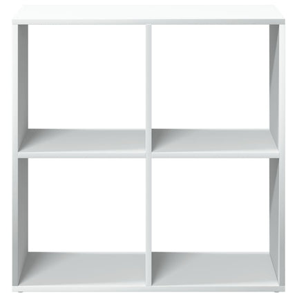 rumdelerreol hvid 69,5x29x69,5 cm konstrueret træ