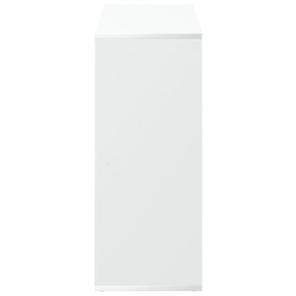 rumdelerreol hvid 69,5x29x69,5 cm konstrueret træ