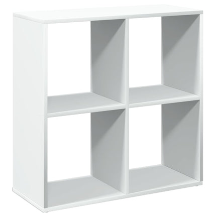 rumdelerreol hvid 69,5x29x69,5 cm konstrueret træ