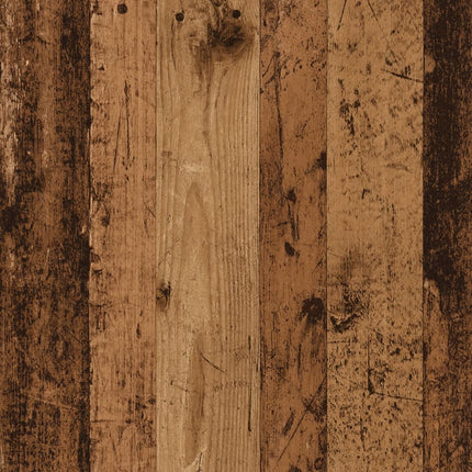 bogreol/rumdeler 69,5x29x69,5 cm konstrueret træ antikt træ