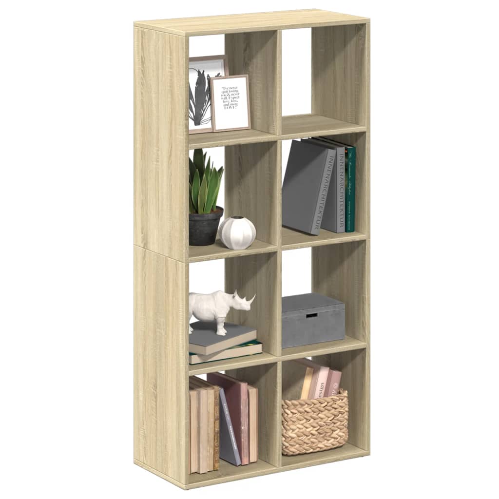 Bogreol/Rumdeler Konstrueret Træ - Sonoma-eg / 137.5 cm / 69.5 cm