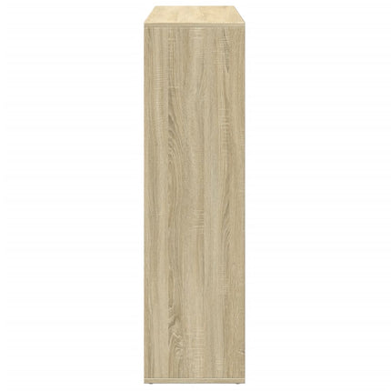 bogreol/rumdeler 102x29x103,5 cm konstrueret træ sonoma-eg