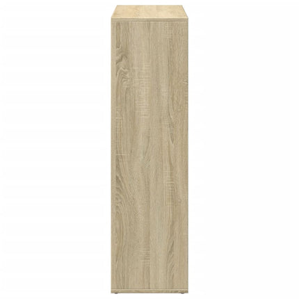 bogreol/rumdeler 102x29x103,5 cm konstrueret træ sonoma-eg