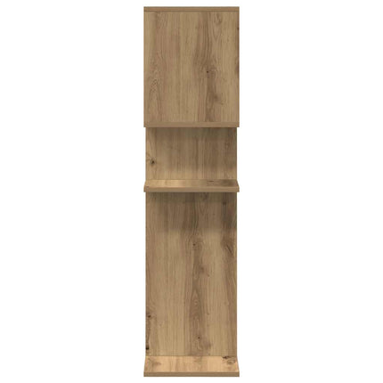 bogreol/rumdeler 92x29x112 cm konstrueret træ kunsteg