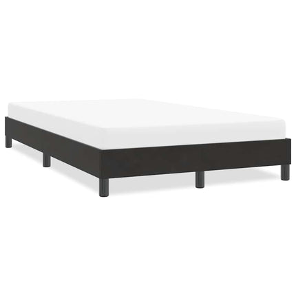 Sengeramme uden madras 120x210 cm fløjl sort
