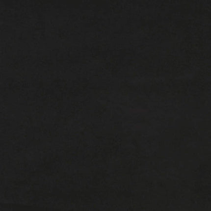 sengeramme uden madras 120x220 cm fløjl sort
