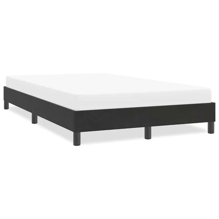 sengeramme uden madras 120x220 cm fløjl sort